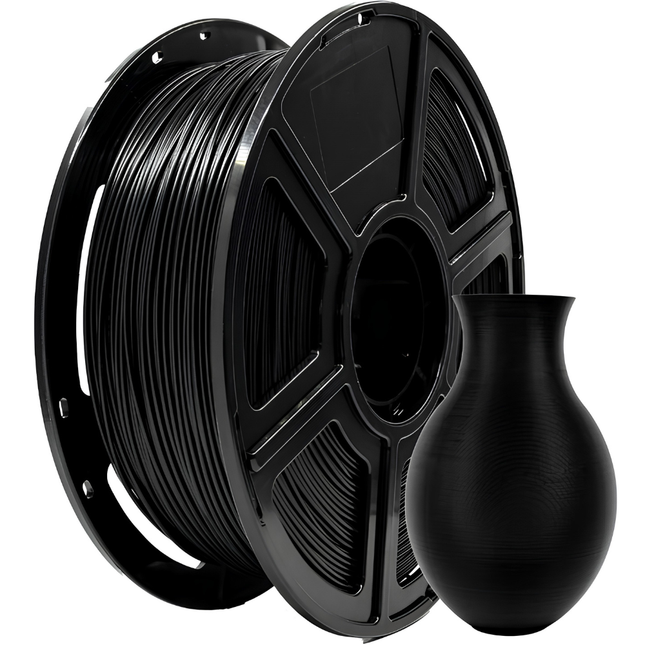 FlashForge PLA Mat Filament - Mat Zwart - 1.75mm - Biologisch Afbreekbaar - 1kg