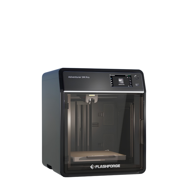 Flashforge Adventurer 5M Pro High Speed 3D Printer 600mm/s Touchscreen – Gebruiksvriendelijk - Quick-Detach Nozzle - Dual HEPA Filter – 220×220×220 mm - WiFi - Live Video Monitor - Smart App