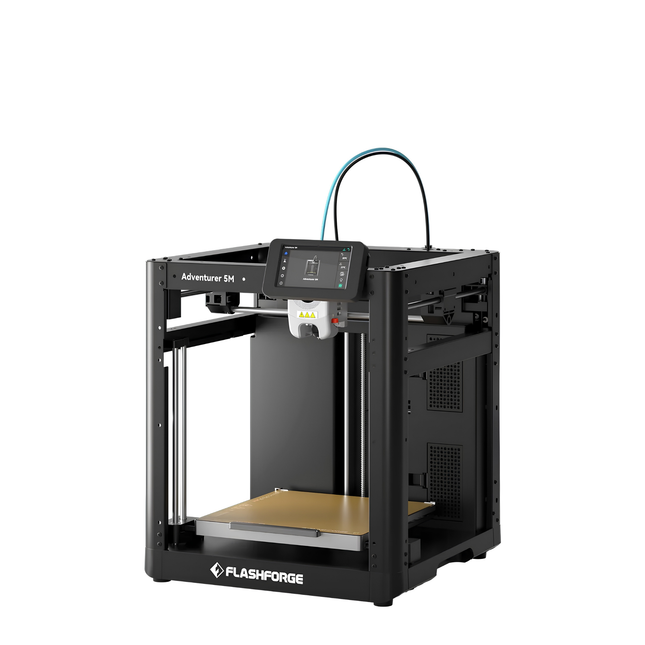 Flashforge Adventurer 5M High Speed 3D Printer 600mm/s Touchscreen – Kindvriendelijk - Quick-Detach Nozzle - 220×220×220 mm - WiFi - Smart App