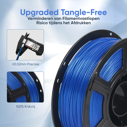 FlashForge PLA Filament - Wit - 1.75mm - Biologisch Afbreekbaar - 1kg